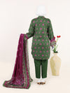 Printed Viscose 3Pc Unstitched Suit | PJVC-250903