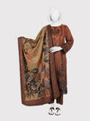 Printed Viscose 3Pc Unstitched Suit | PJVC-250905