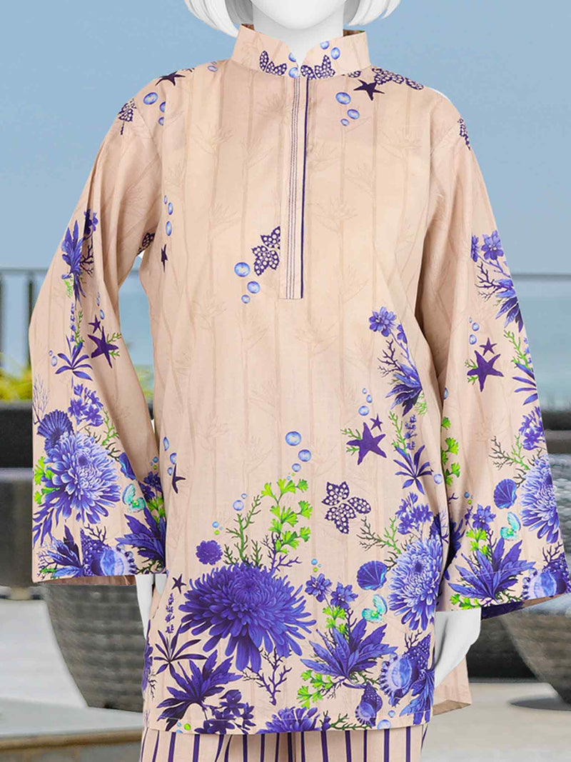 Printed Lawn Co-Ord Set  | PJWWUC-25002