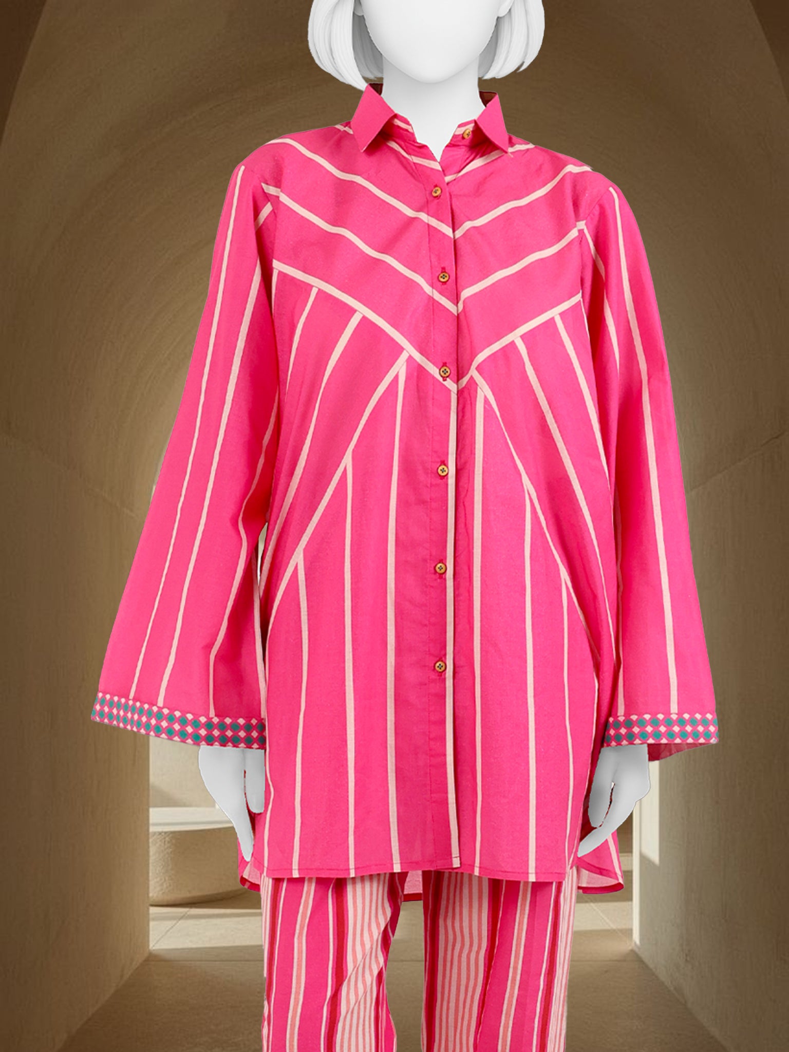 Printed Lawn Co-Ord Set  | PJWWUC-25004