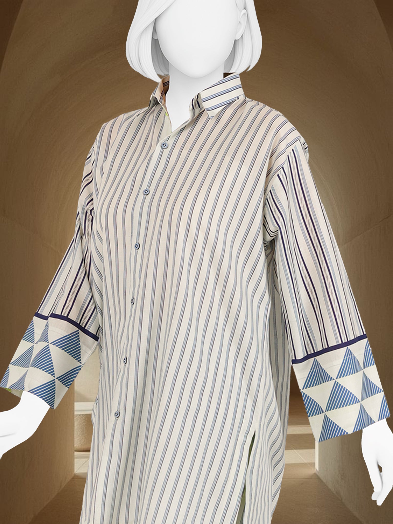 Printed Lawn Co-Ord Set  | PJWWUC-25007