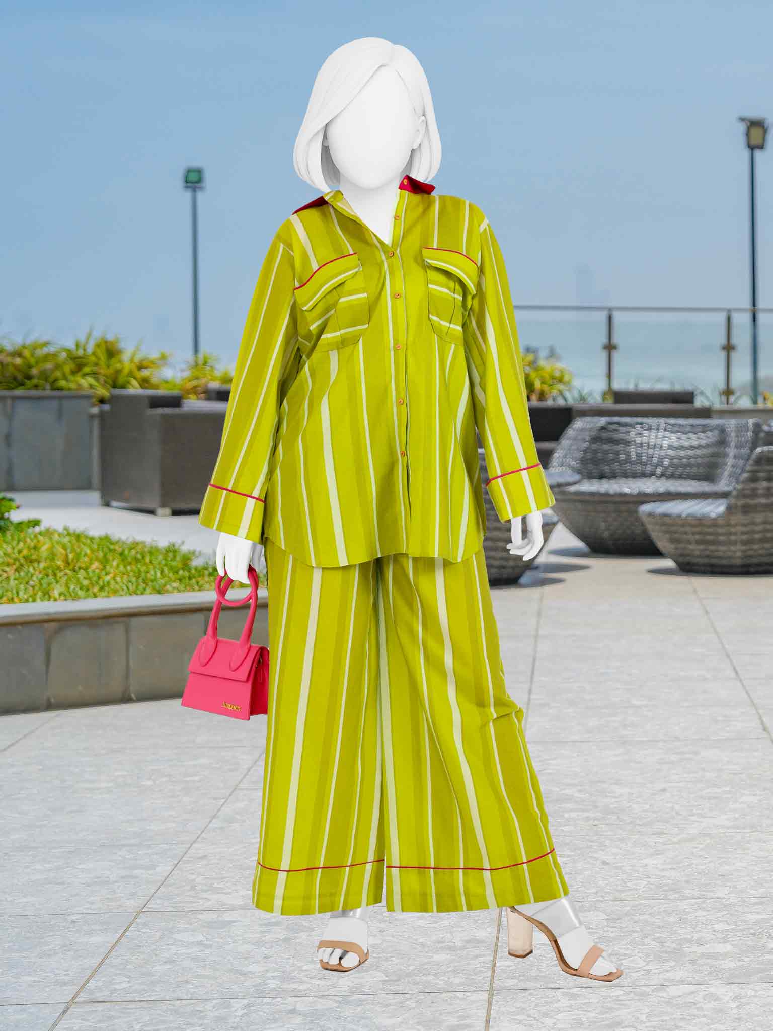 Printed Lawn Co-Ord Set  | PJWWUC-25009