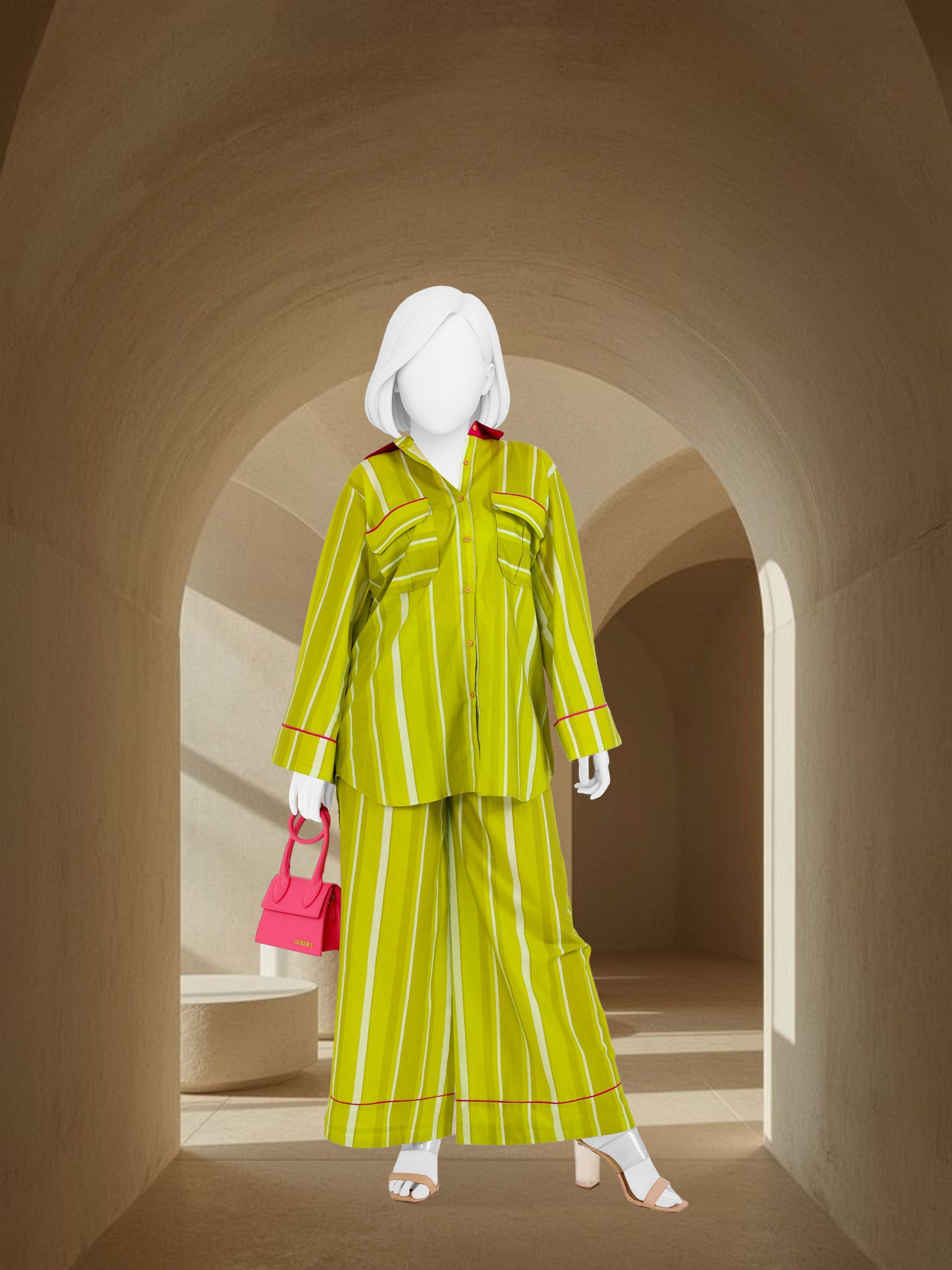 Printed Lawn Co-Ord Set  | PJWWUC-25009