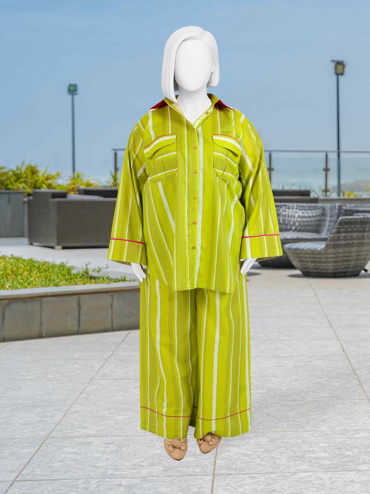 Printed Lawn Co-Ord Set  | PJWWUC-25009