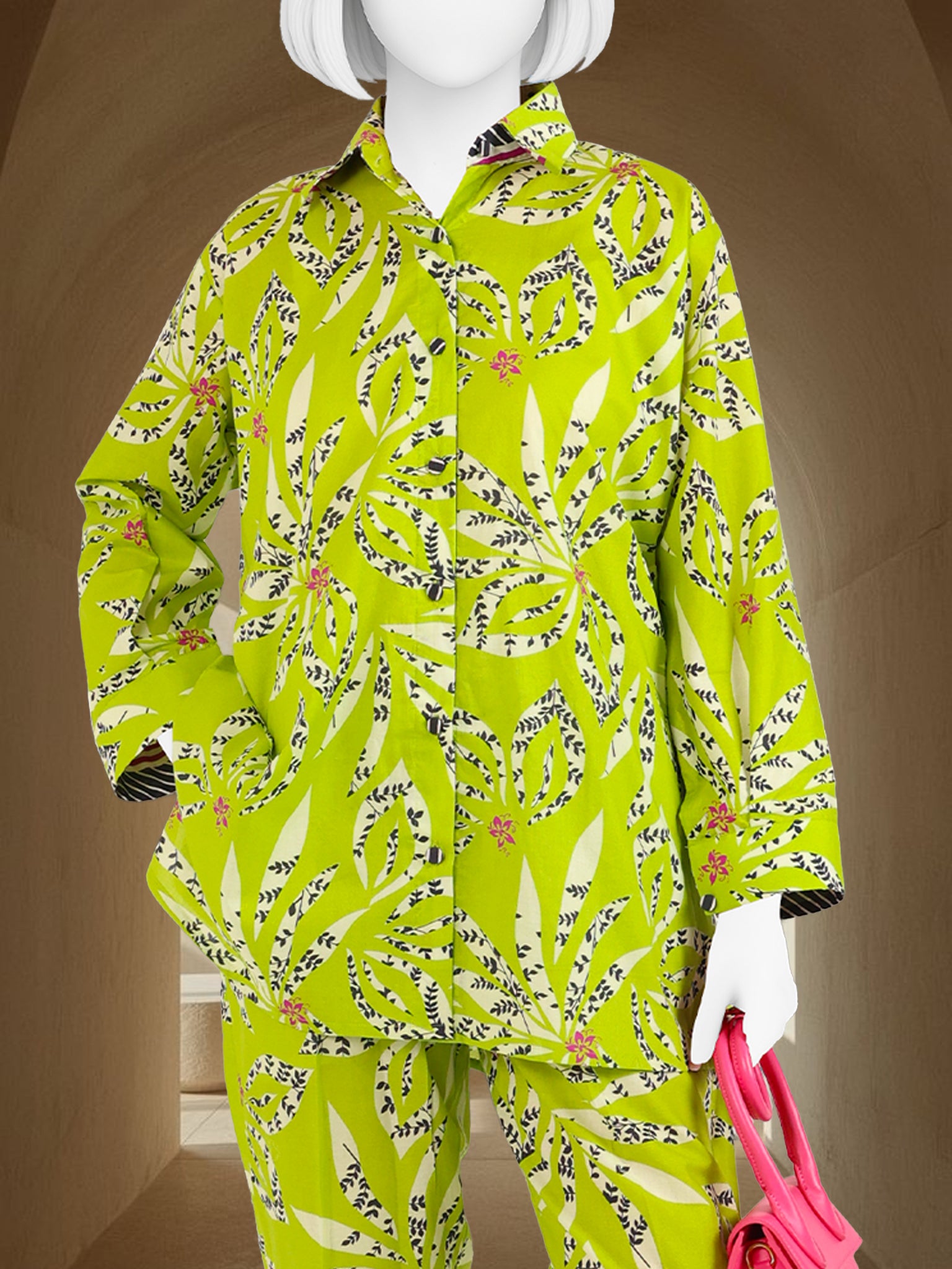 Printed Lawn Co-Ord Set  | PJWWUC-25011