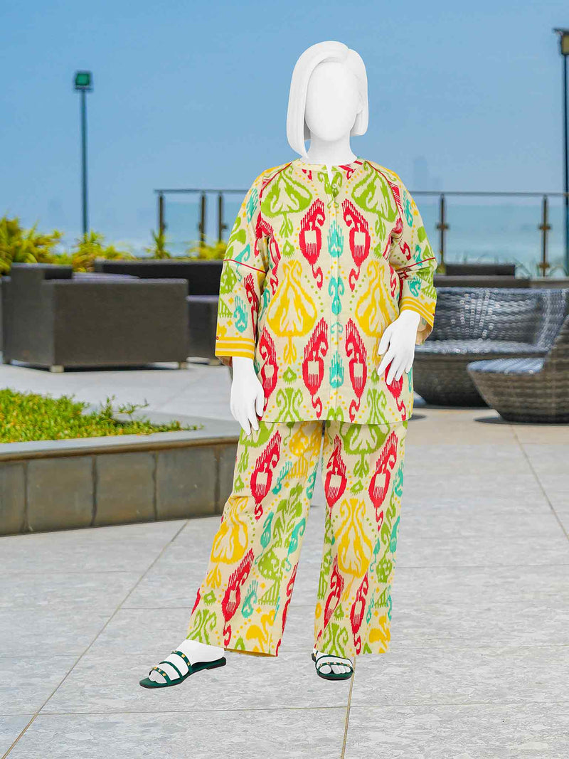 Printed Lawn Co-Ord Set  | PJWWUC-25013