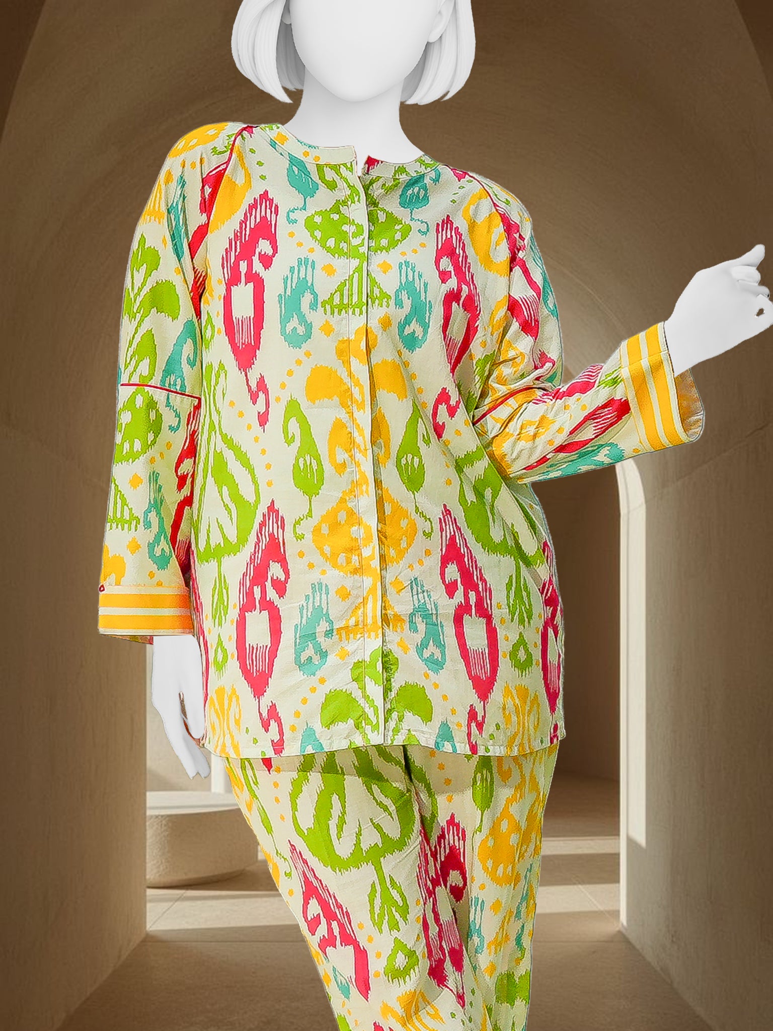 Printed Lawn Co-Ord Set  | PJWWUC-25013