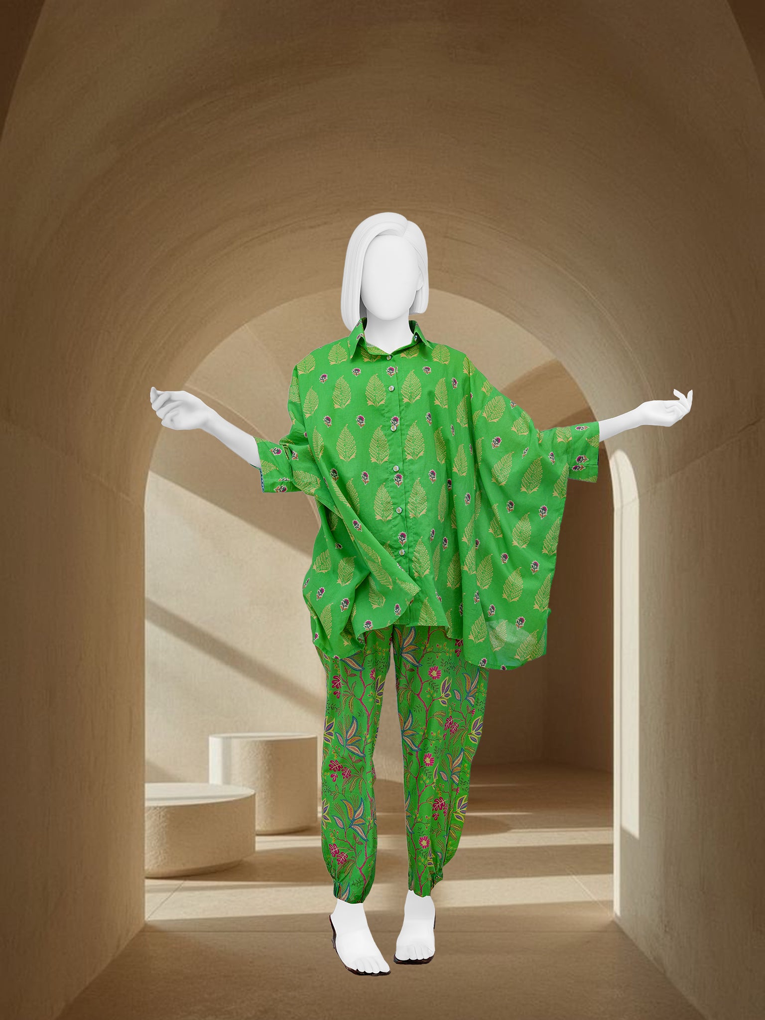 Printed Lawn Co-Ord Set  | PJWWUC-25016