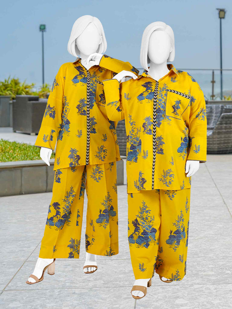 Printed Lawn Co-Ord Set  | PJWWUC-25020