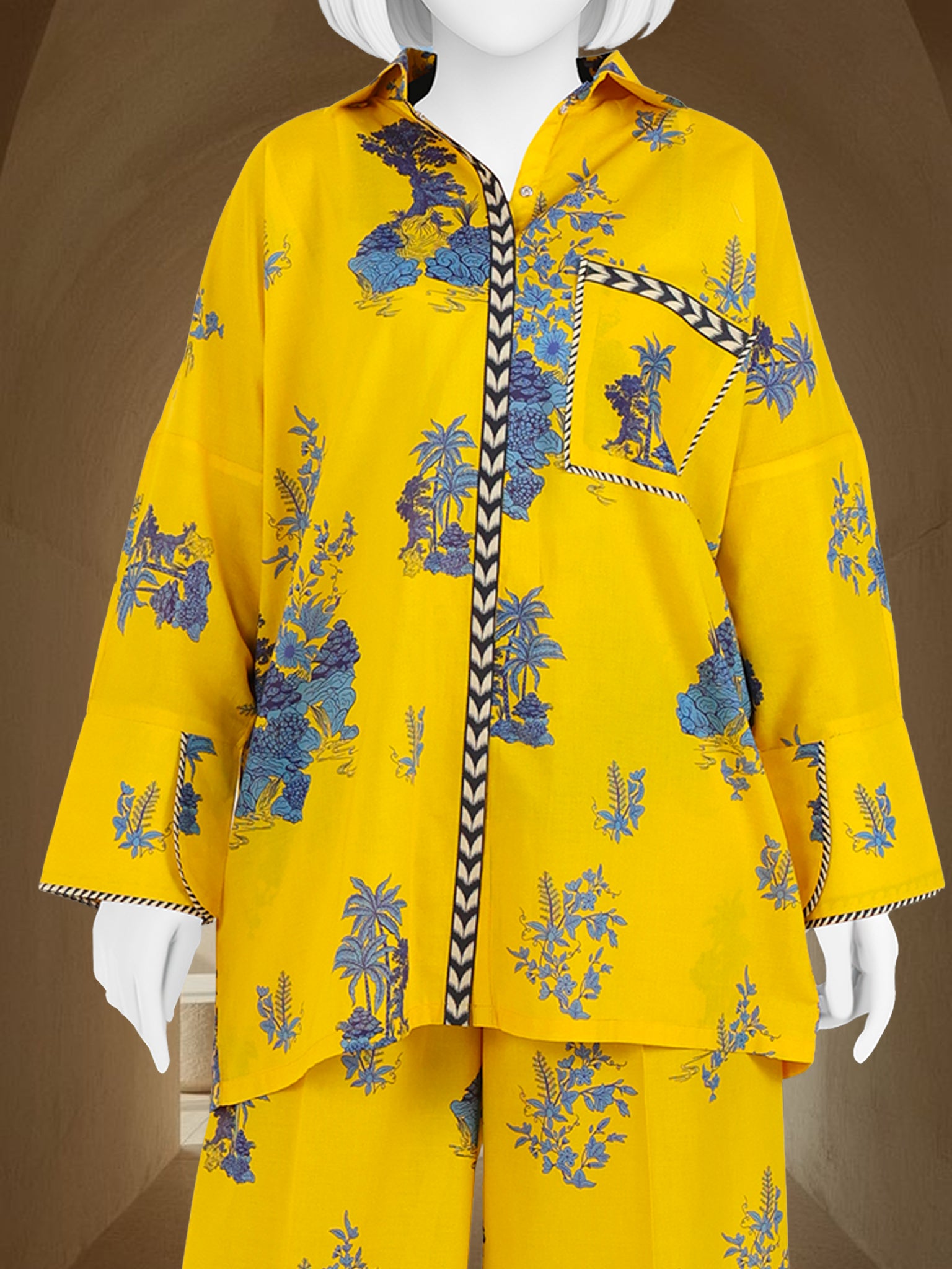 Printed Lawn Co-Ord Set  | PJWWUC-25020