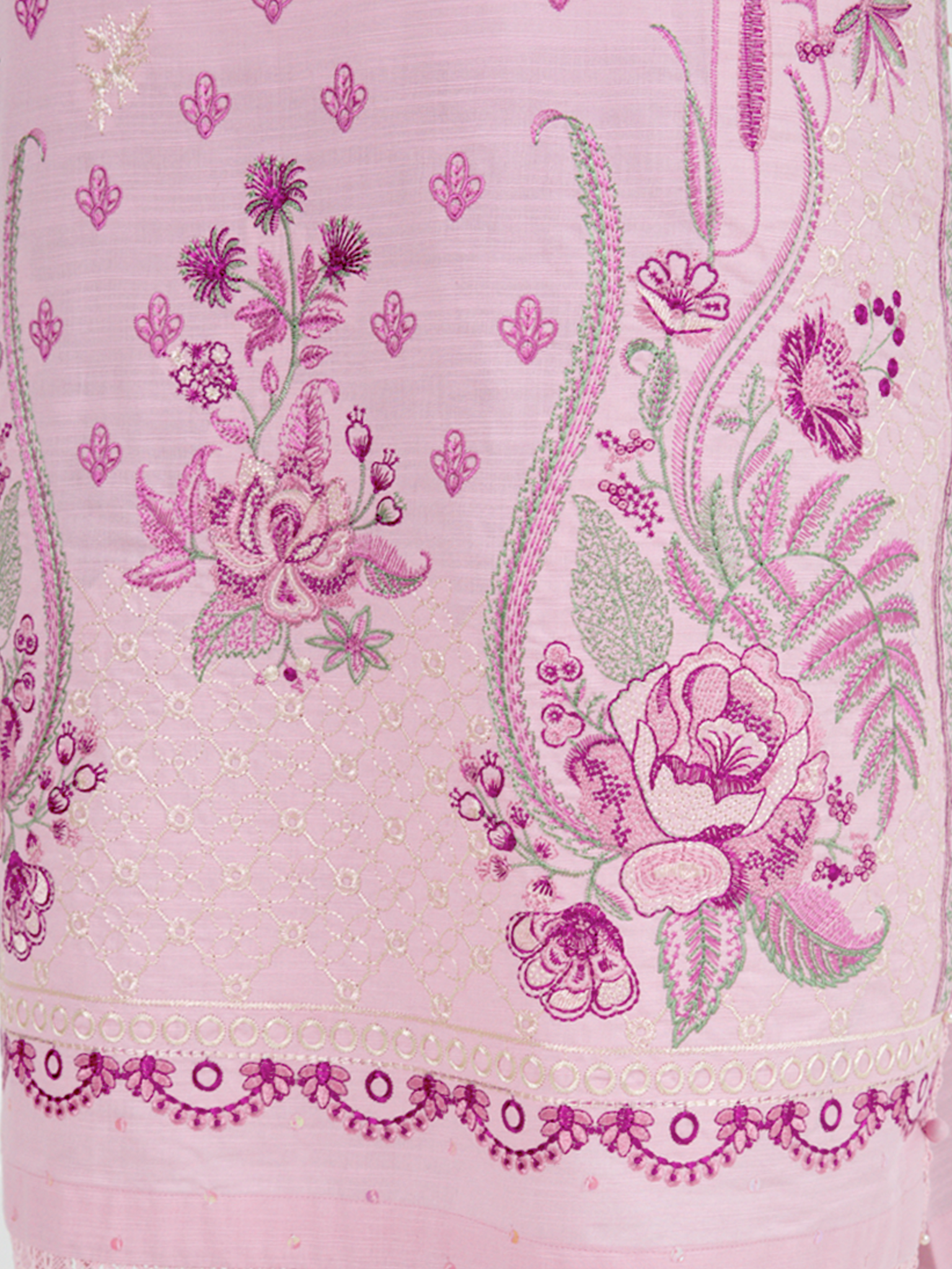 Embroidered Khaddar 3Pc Unstitched Suit | PJBKU251150A