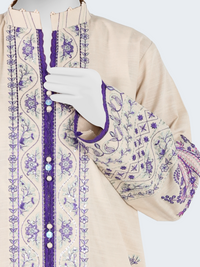 Embroidered Khaddar 3Pc Unstitched Suit | PJBKU251151A