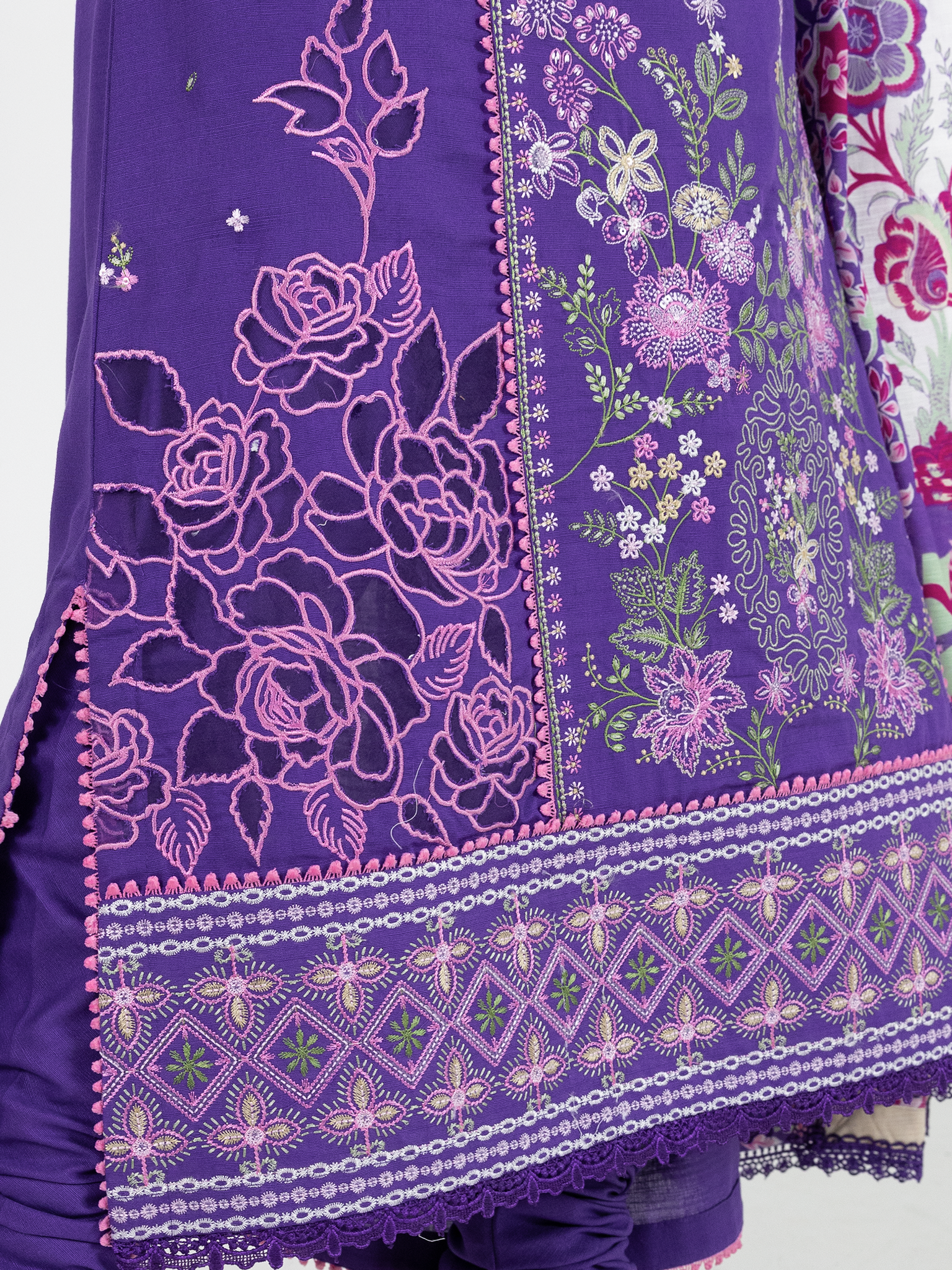 Embroidered Khaddar 3Pc Unstitched Suit | PJBKU251152A