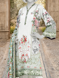 3Pc Stitched Lawn Printed Suit | PLS261262