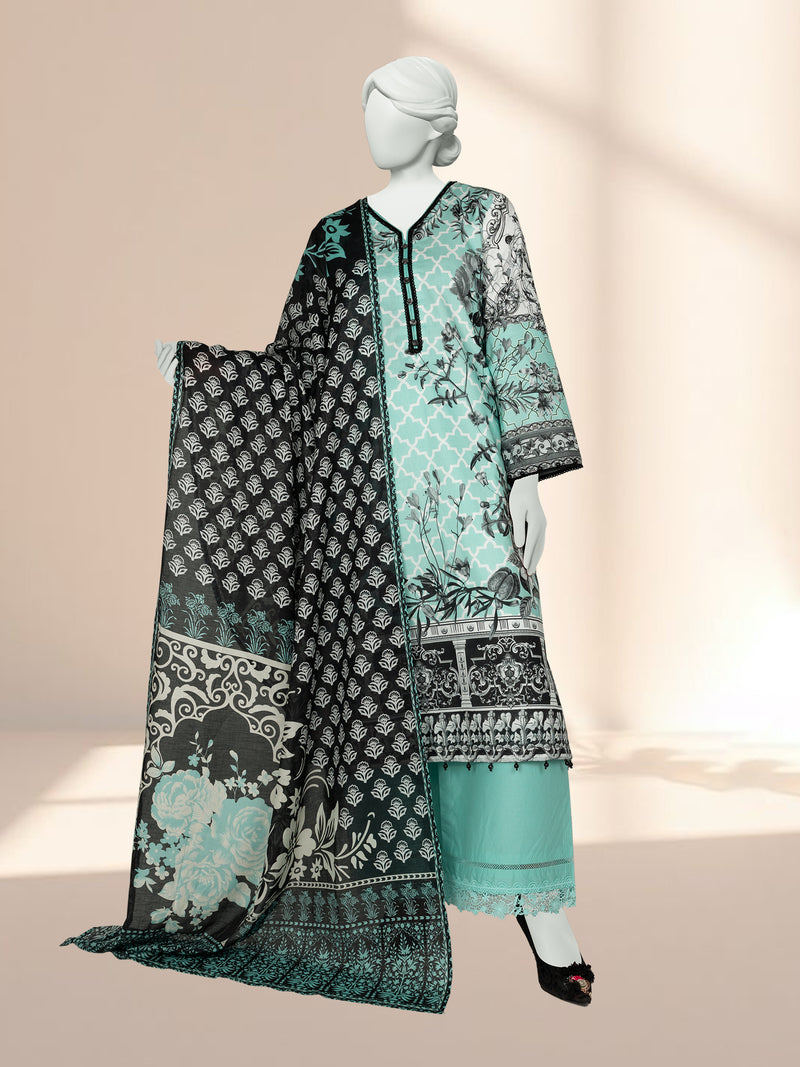 Lawn Printed 3 Piece Unstitched | PLU-24-1059
