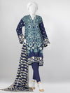 Blue Lawn 3 Piece Stitched Suit | PLS-24-7543