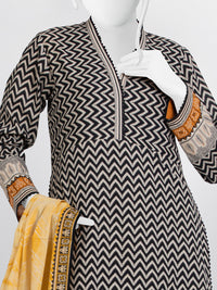 Lawn Printed 3 Piece Unstitched Suit | PLU-24-1103