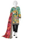 Lawn  Printed 3 Piece Unstitched Suit | PLU-24-1125