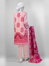 Lawn Printed 3 Piece Unstitched Suit | PLU-24-1138
