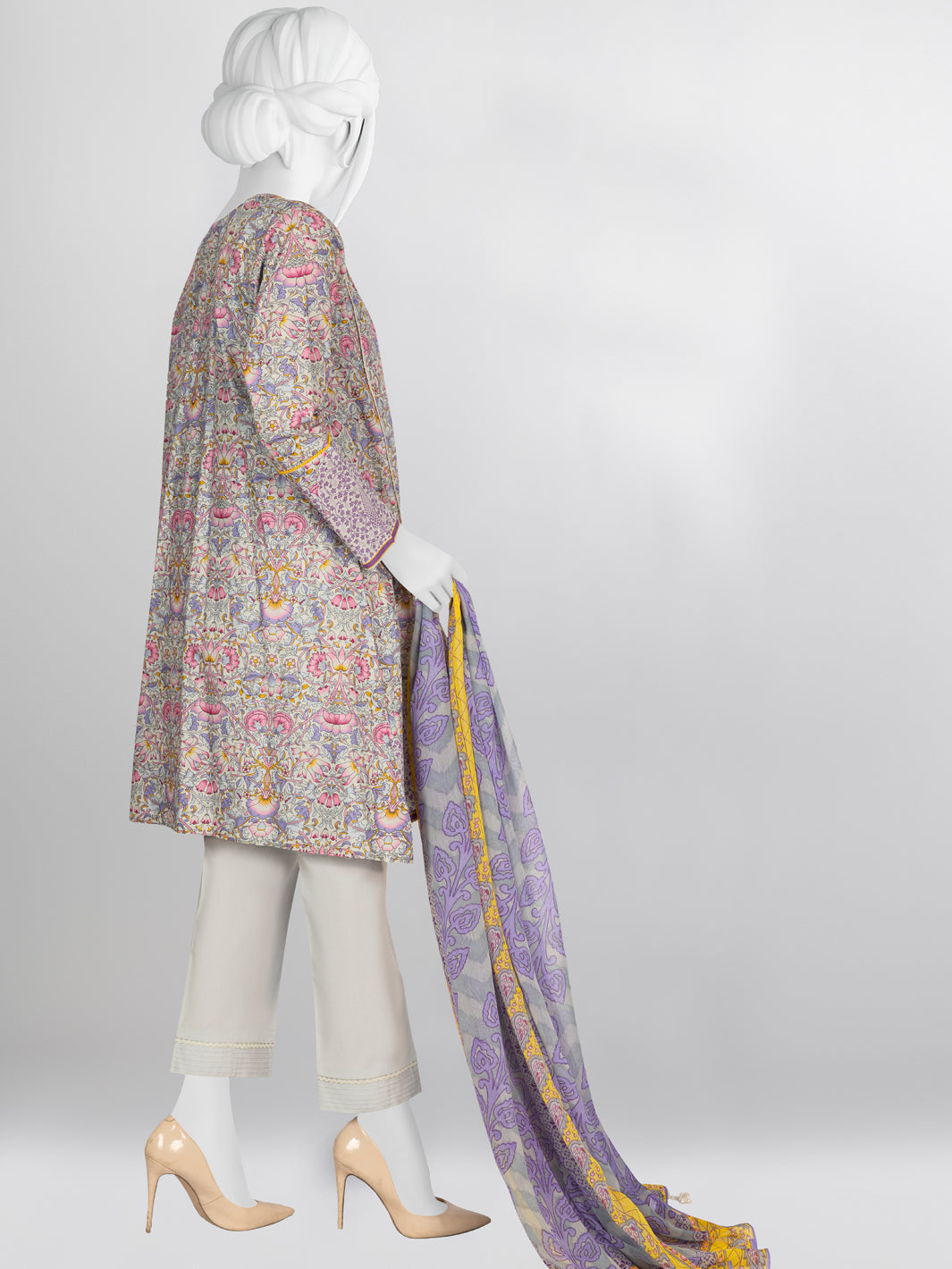 Multicolor Lawn 3 Piece Stitched Suit | PLS-24-7514