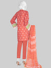 Lawn  Printed 3 Piece Unstitched Suit | PLU-24-1163