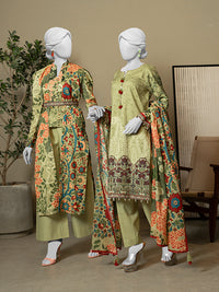 Lawn Printed 3 Piece Unstitched | PLU-24-1191