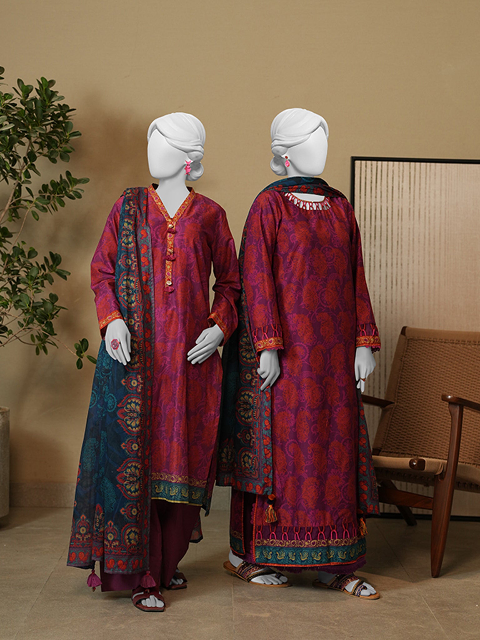Lawn Printed 3 Piece Unstitched | PLU-24-1197