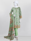 Lawn  Printed 3 Piece Unstitched Suit | PLU-24-1233