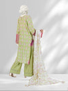 Lawn Embroidered 3 Piece Unstitched | PLU-24-1269-B