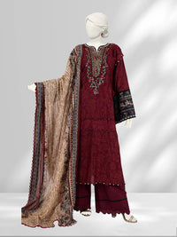 Lawn Embroidered 3 Piece Unstitched | PLU-24-1270-B