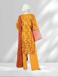 Lawn Embroidered 3 Piece Unstitched | PLU-24-1275-A