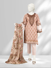 Lawn Embroidered 3 Piece Unstitched | PLU-24-1287-A