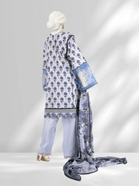 Lawn Embroidered 3 Piece Unstitched | PLU-24-1287-B