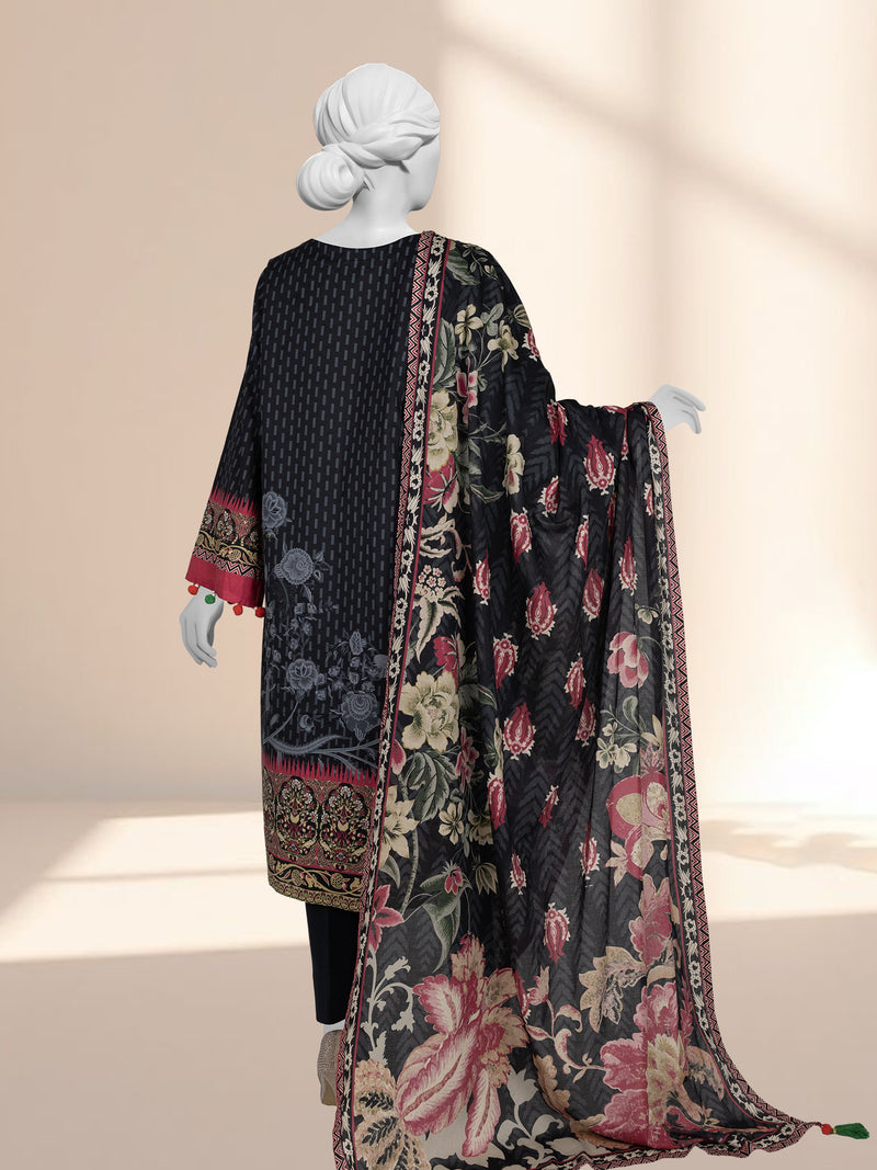 Lawn Printed 3 Piece Unstitched | PLU-24-1307
