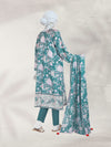 Lawn Printed 3 Piece Unstitched Suit | PLU-24-1309