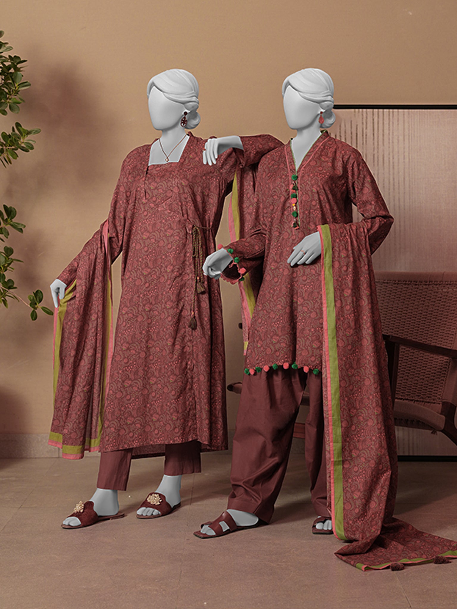 Lawn Printed 3 Piece Unstitched | PLU-24-1311