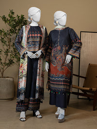 Lawn Printed 3 Piece Unstitched | PLU-24-1316