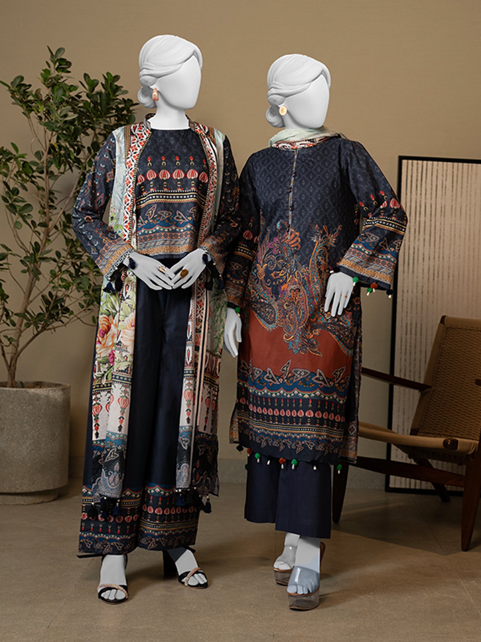Lawn Printed 3 Piece Unstitched | PLU-24-1316