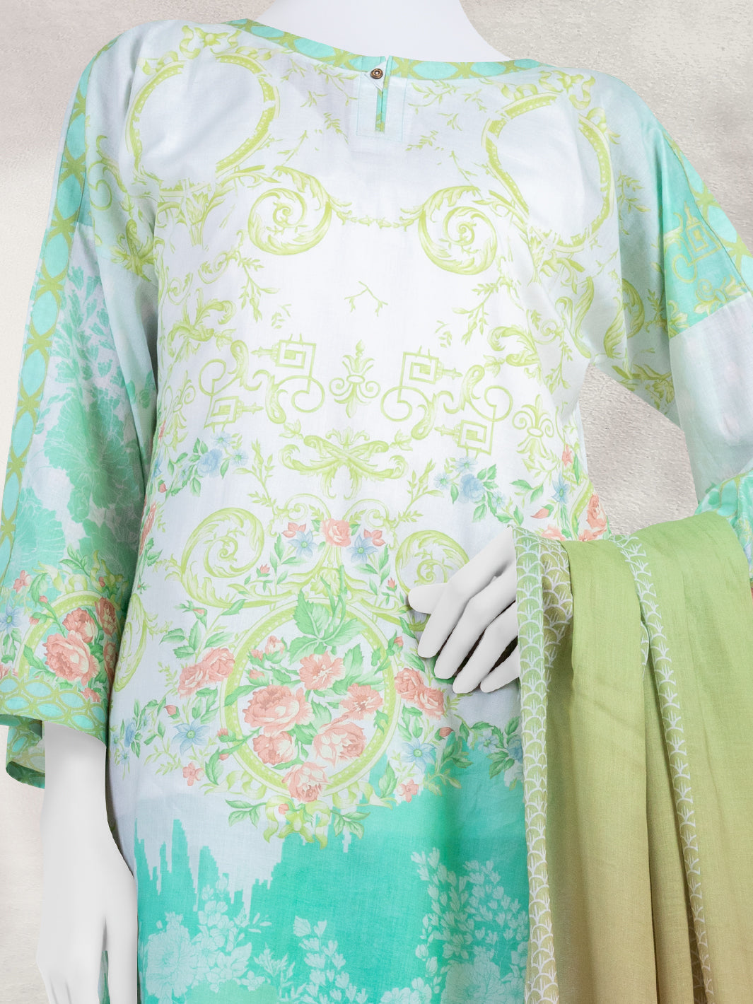 Lawn Printed 3 Piece Unstitched Suit | PLU-24-1320