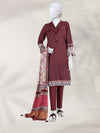 Lawn Printed 3 Piece Unstitched Suit | PLU-24-1327