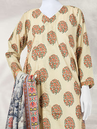 Lawn Printed 3 Piece Unstitched Suit | PLU-24-1469