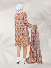 Lawn Printed 3 Piece Unstitched Suit | PLU-24-1472