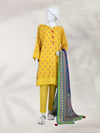 Lawn Printed 3 Piece Unstitched Suit | PLU-24-1473