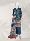 Lawn Printed 3 Piece Unstitched Suit | PLU-24-1482