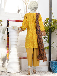 Multicolor Lawn Embroidered 3 Piece Unstitched Suit | PLU-24-1511