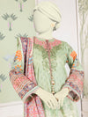 Multicolor Lawn Embroidered 3 Piece Stitched Suit | PLS-24-7564