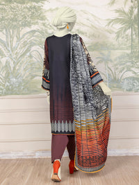 Multicolor Lawn Embroidered 3 Piece Stitched Suit | PLS-24-7560