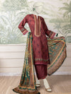 Multicolor Lawn Embroidered 3 Piece Stitched Suit | PLS-24-7561
