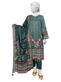 Lawn Printed 3 Piece Unstitched | PLU-24-1314