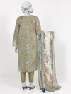 Lawn Embroidered 3 Piece Unstitched | PLUE-25-1058